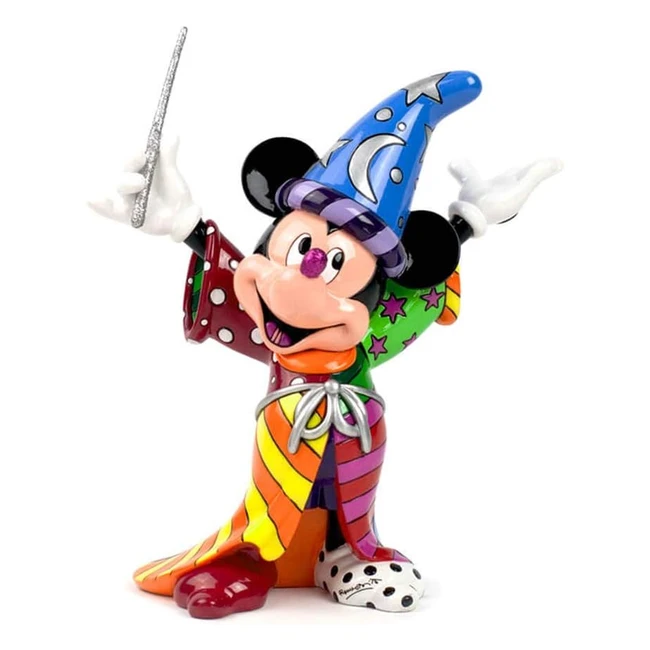 Figurine Mickey le sorcier Disney by Britto 4030815 - 23 cm - Rsine
