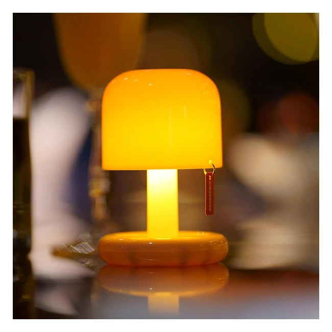 Annmore Mini Bedside Table Lamp - Rechargeable Night Light for Kids - Mushroom Design - Baby Essentials - #NightLight #KidsRoom #BabyGift