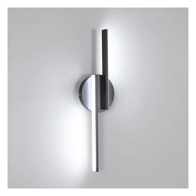 Applique da parete moderno 16W luce fredda 6500K 1800lm - Tealight 45cm