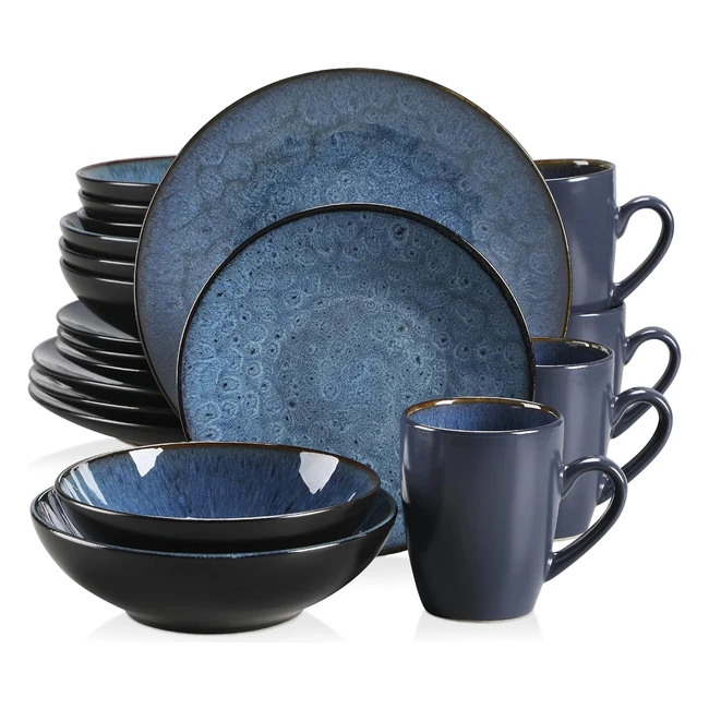 Set piatti ceramica Vancasso Bubble 20 pezzi vintage