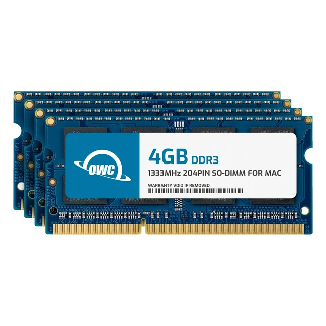 Kit espansione memoria OWC 16GB 4x4GB DDR3 1333MHz per iMac 21527 Mid 2010201