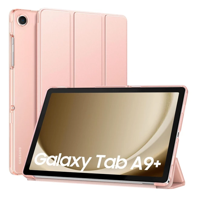 Custodia Galaxy Tab A9 Plus 11 Pollici 2023 Oro Rosa - Moko Cover Protettiva Sot