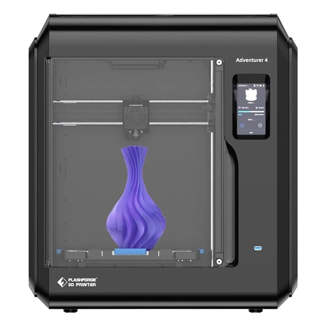Stampante 3D Flashforge Adventurer 4 con Livellamento Automatico e Piastre Risca