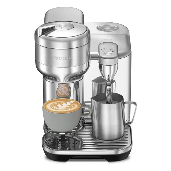 Nespresso Vertuo Creatista Pod Coffee Machine - Sage Stainless Steel