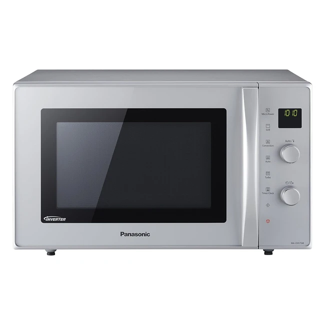 Microondas Panasonic NNCD575 1000W 27L Inverter Grill 1300W 11 Modos 340mm Plata