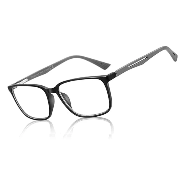 Gafas Lectura Hombre Antiluz Azul Zenottic - Anti Resplandor - Cuadrado - Ref 1