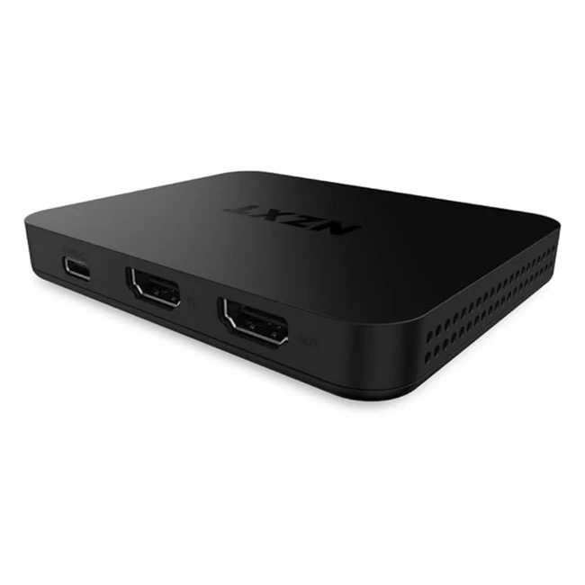 Capturadora de video NZXT Signal HD60 Full HD USB - Steesc1ww - 1080p - Transmisión en vivo y juegos
