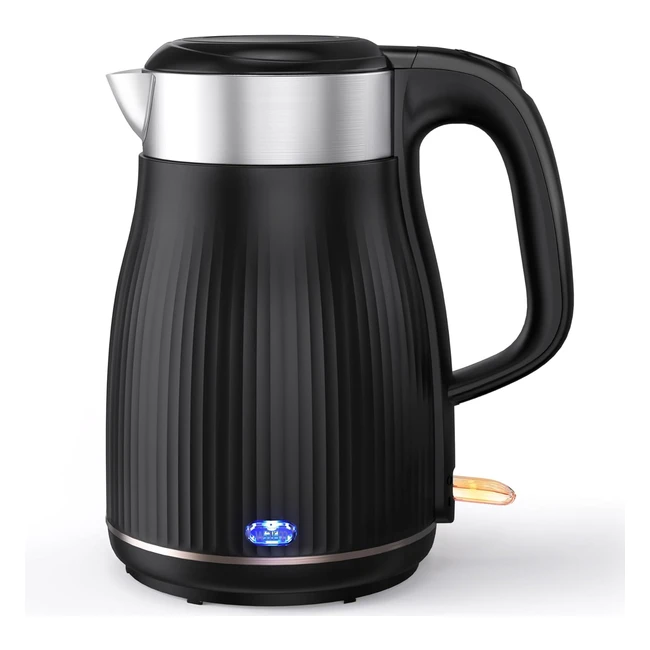 Bouilloire Electrique 18L Maintien Chaud 65 Ebullition Rapide 1500W/1800W Noir