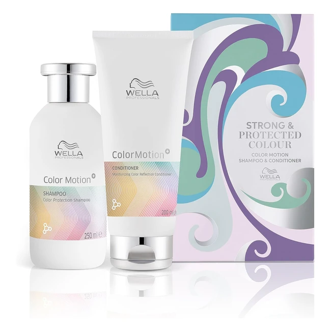 Wella Color Motion Strong Gift Set - Shampoo 250ml  Conditioner 200ml