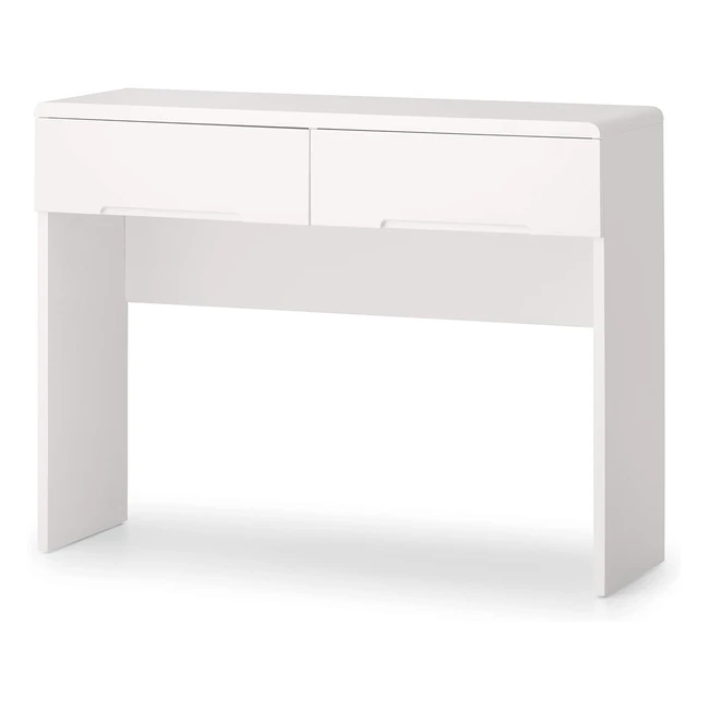 Tavolo da Toeletta Manhattan Bianco - Julian Bowen Ref1234 - Design Moderno