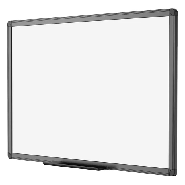 Vizpro Magnetic Drywipe Whiteboard 120 x 90 cm - Smooth Writing  Easy Wipe