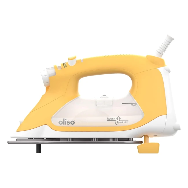 Plancha Inteligente Oliso TG1600 Pro Plus 2400W - Diamond CeramicFlow - Amarillo