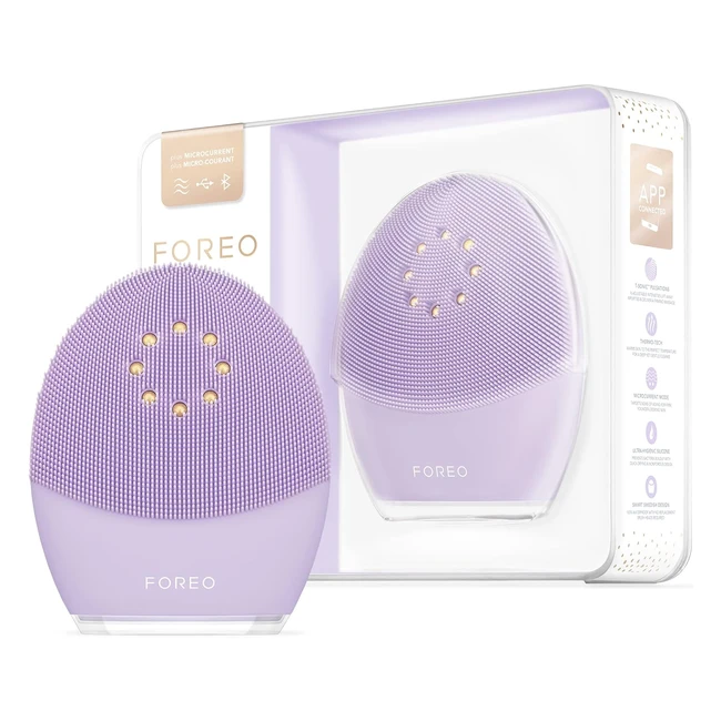 Foreo Luna 3 Plus Sensitive Skin Silicone Facial Cleansing Brush