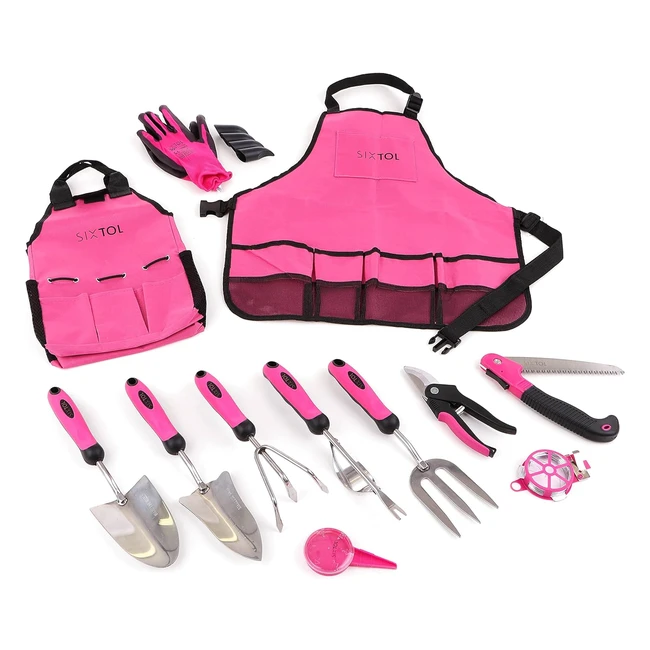 Juego de Herramientas de Jardn Sixtol Garden Pink 12 - Color Rosa