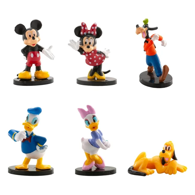 Kit Decoración Tartas Mickey Mouse PVC 35cm - Figuras Infantiles