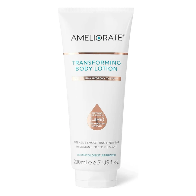 Ameliorate Transforming Body Lotion 200ml - Hydrates Skin for 24 Hours