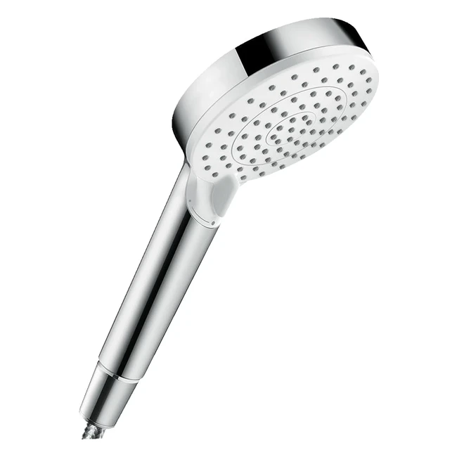 hansgrohe crometta Duschkopf Handbrause mit 2 Strahlarten 100mm Brausekopf Anti