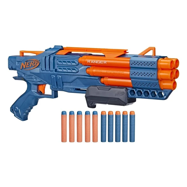 Nerf Lanzador Elite 20 Ranger PD5 - 5 Cañones - 10 Dardos - Personalización