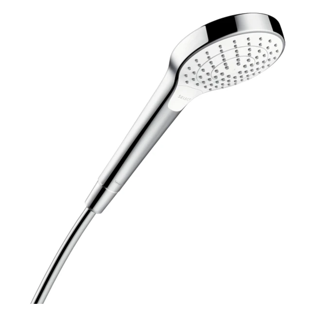 Hansgrohe Croma Select S Handbrause Wei Chrom - XXL Performance 3 Jet-Typen 