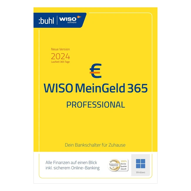 WISO Mein Geld Professional 365 - Aktuelle Version 2024 - Online Code