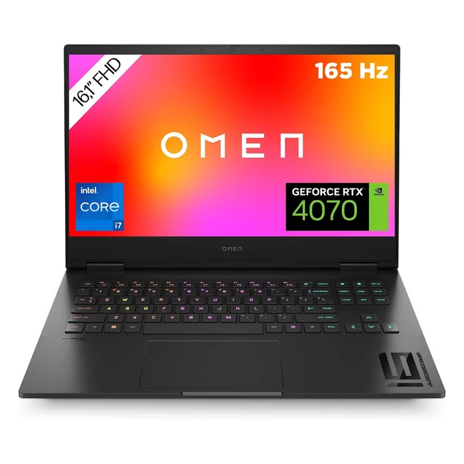 HP Omen Gaming Laptop Intel Core i7-14700HX 32GB DDR5 RAM 1TB SSD NVIDIA GeForce RTX 4070 8GB