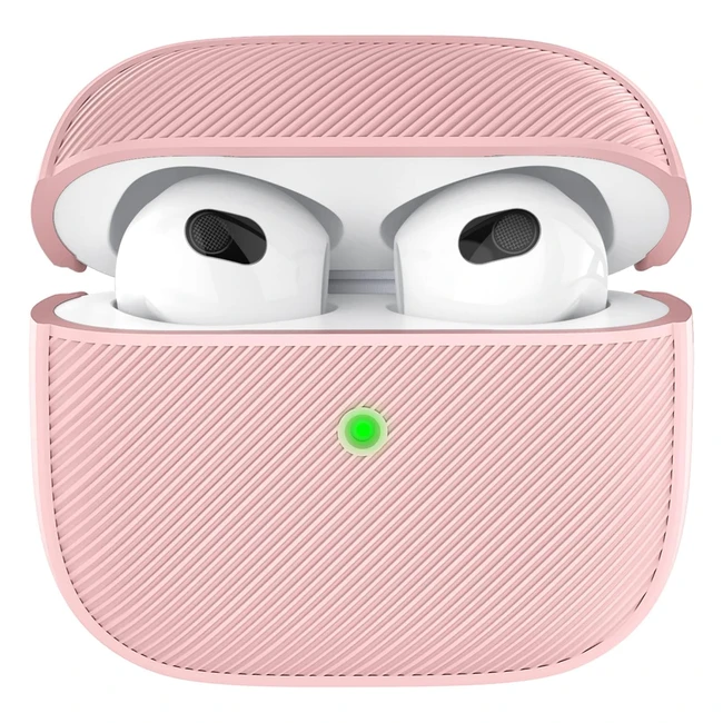 Coque AirPods 3 Silicone Souple Rose - AHASTYLE Réf. 2021 | Protection Antirayures
