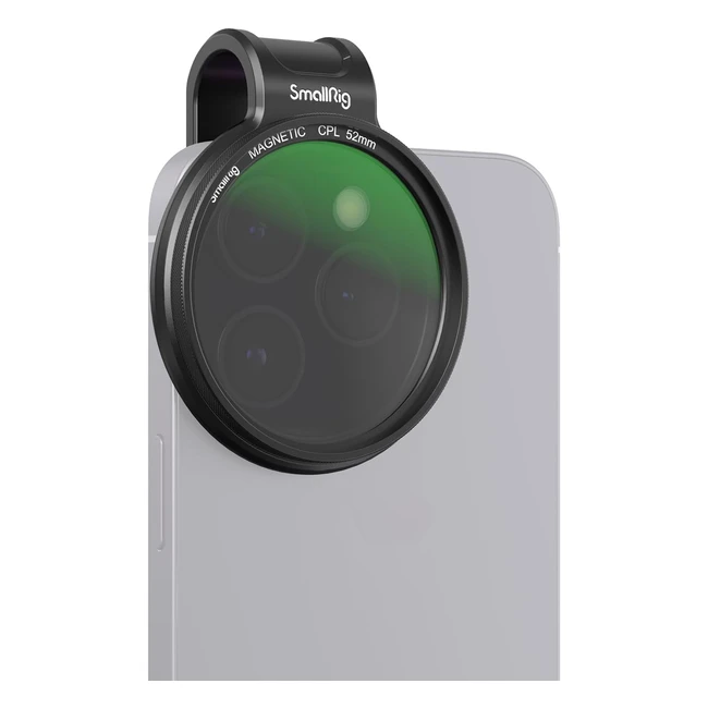 SmallRig Kit Filtres Polarisants Circulaires Magntiques 52mm CPL Verre Optique