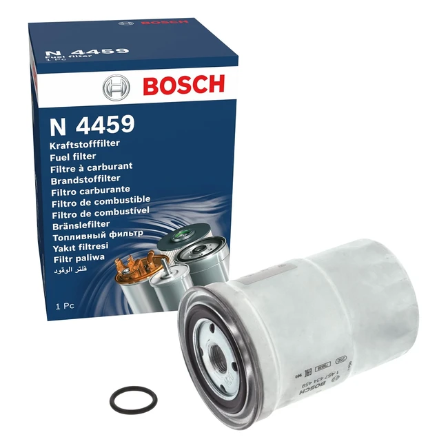 Filtro Bosch N4459 Diesel Vehculos - Alta Retencin Impurezas y Eficacia Filt