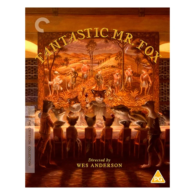 Fantastic Mr Fox Criterion Collection Blu-ray 2021 - UK Only