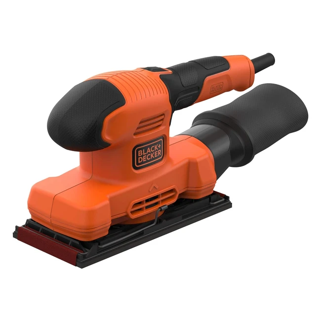 Black+Decker BEW220QS Ponceuse Vibrante Filaire 2mm Diamètre Orbite Vitesse Variable