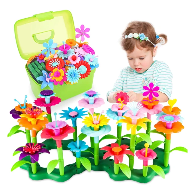 Cenove Flower Garden Building Toys DIY Bouquet Sets - 130 Pcs