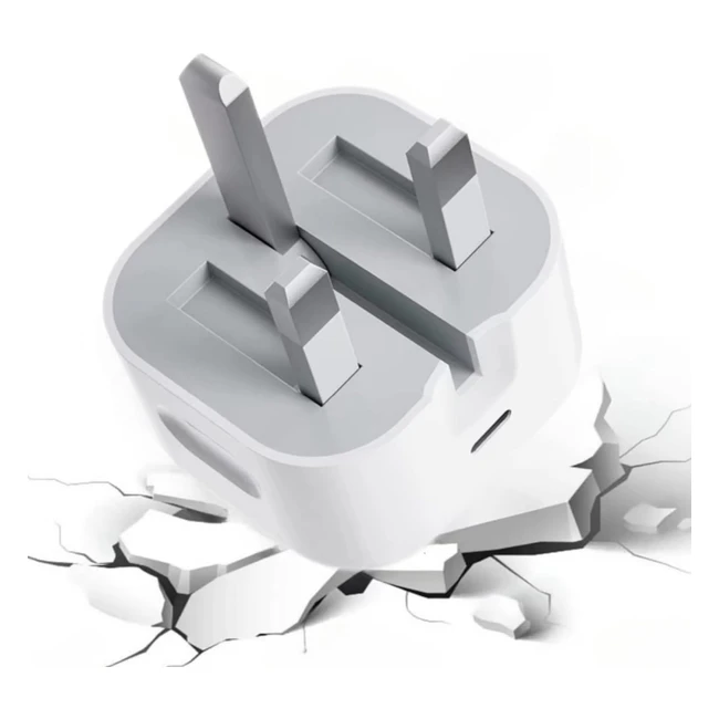 USB C Fast Charger Plug for iPhone 15 20W PD Type C Adapter