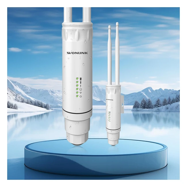 Ripetitore WiFi Esterno AC1200 Dual Band 5GHz 24GHz IP66 - Alta Velocit 1200M