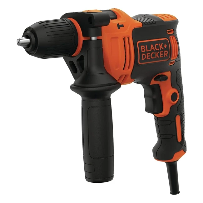 Perceuse  percussion filaire BlackDecker BEH710QS 710W - Mandrin durable et s
