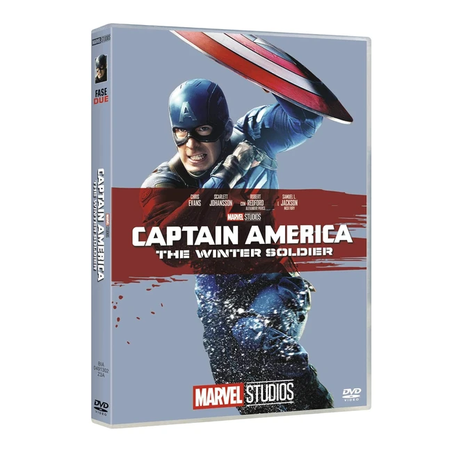 DVD Captain America The Winter Soldier 10° Anniversario Marvel Studios