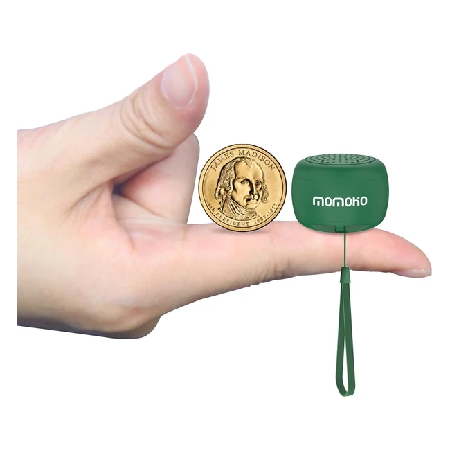 Altoparlante Bluetooth Portatile Momoho BTS0011 Verde - Mini e Leggero