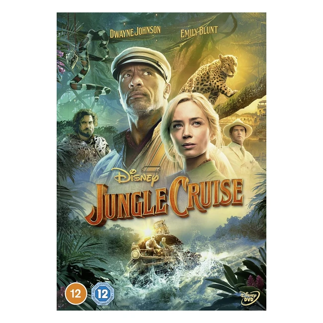 Disneys Jungle Cruise DVD 2021 - Adventure Film - Free Shipping