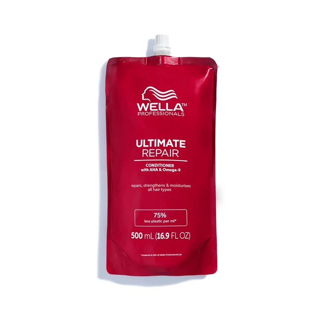 Wella Professionals Ultimate Repair Deep Conditioner 500ml - AHA & Omega 9 - Reparierende Haarspülung