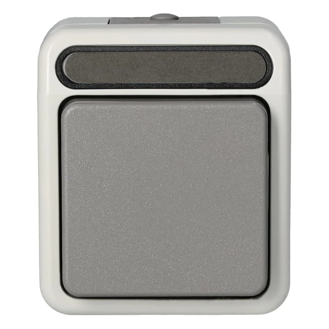 Merten Grau MEG31168029 - Aquastar Steckdosen und Schalter, hochwertige Qualität