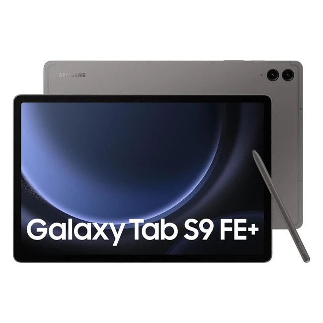 Samsung Galaxy Tab S9 FE Display 12.4 TFT LCD PLS 5G RAM 8GB 128GB - Grigio - Versione Italiana 2023