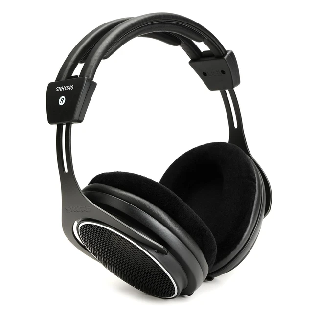 Shure SRH1840 Over-Ear High-End Kopfhrer - Natrlicher Klang Austauschbares 