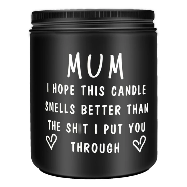 Funny Mum Candle - Great Christmas  Birthday Gifts for Mum - Unique Mum Gift