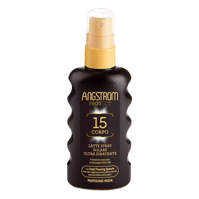 Spray Solare Ultra Idratante Angstrom Protezione Corpo - UVAUVB - 175ml