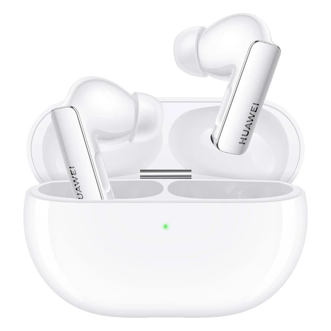 Huawei FreeBuds Pro 3 - Dual Driver Sound System - Intelligent ANC 30 - 31h Battery Life - Android iOS - White