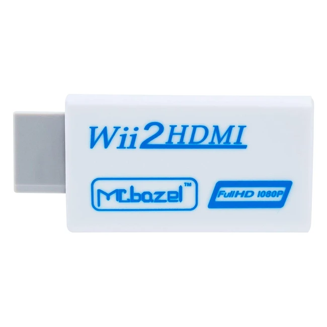 Convertisseur HDMI Wii Mcbazel Full HD 1080p Audio 35mm