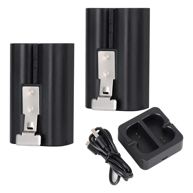 Rechargeable Doorbell Battery Pack for Ring 234 & Spotlight Camera 365V 6040mAh 2pcs