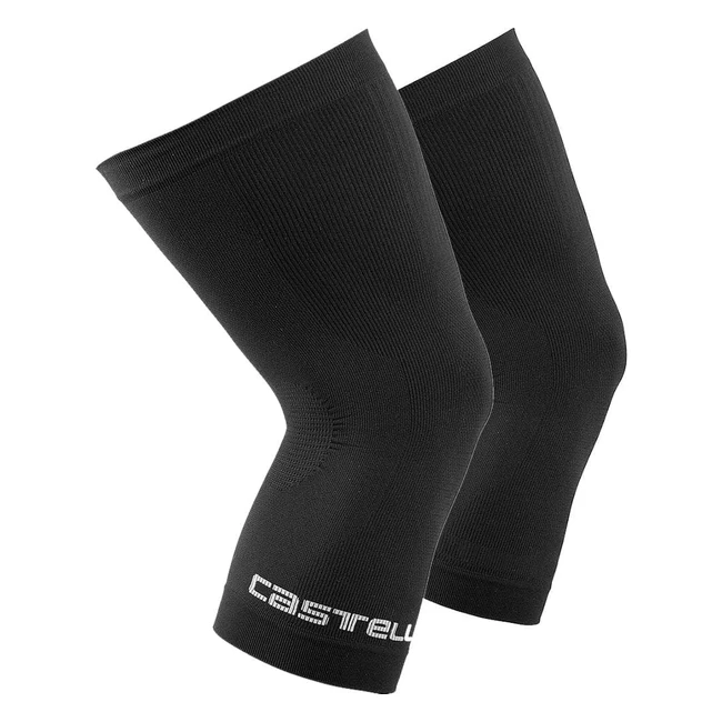 Calentadores de rodilla sin costuras Castelli Pro - Modelo: Adulto Unisex