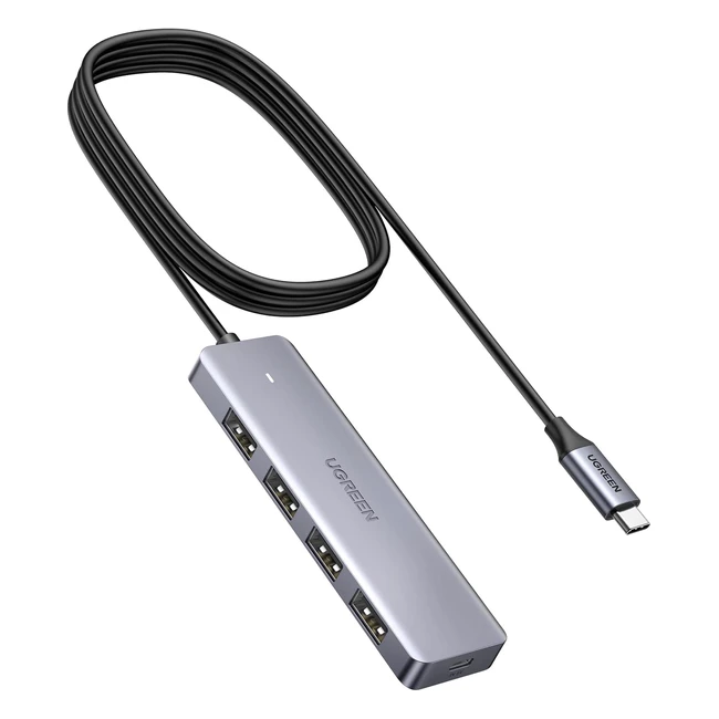 Ugreen Hub USB C a USB 30 4 Puertos Ladrn USB C 5Gbps Adaptador USB C OTG Hub 