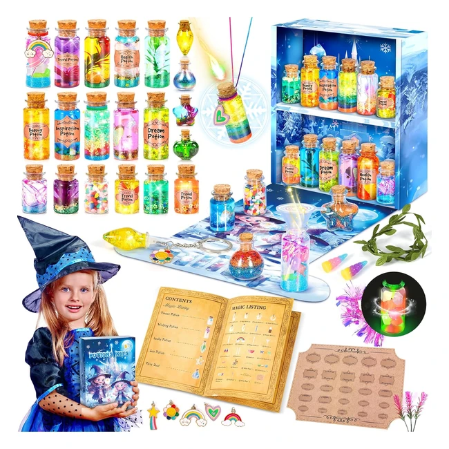 Kit Creazione Pozioni Magiche Bambina 6-12 Anni - Subtail 612 - Lavoretti Creativi per Bambini - Gelatina Magica Acqua