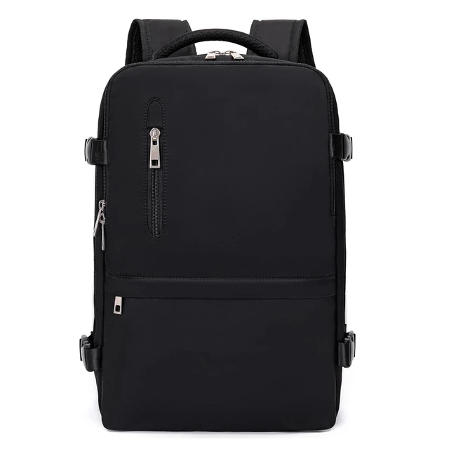 Zaino Ryanair 40x20x25 - Borsa da viaggio aereo impermeabile 20L nero